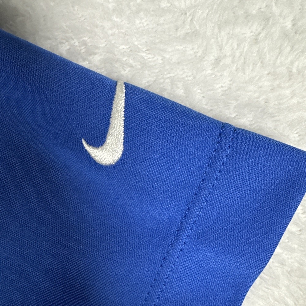 Nike Golf Polo Dri Fit Tour Performance Blue Short Sleeve Athletic Mens M - Picture 3 of 11